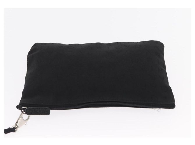 Bulgari Borsa Tote BVLGARI Logo Mania in tela nera e argento autentica 156876 - vista 21