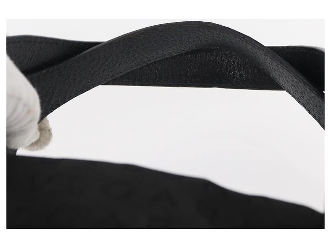 Bulgari Borsa Tote BVLGARI Logo Mania in tela nera e argento autentica 156876 - vista 8