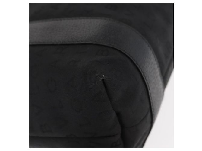Bulgari Borsa Tote BVLGARI Logo Mania in tela nera e argento autentica 156876 - vista 9