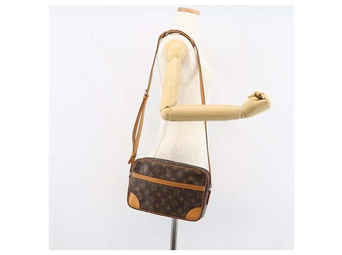 LOUIS VUITTON Borsa a Spalla Monogram Trocadero 27 M51274 LV Auth 158258 Monogramma - vista 24