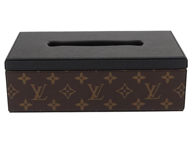 LOUIS VUITTON Monogram Damier Azur Tissue Box GI1445 LV Auth 159622S - view 13