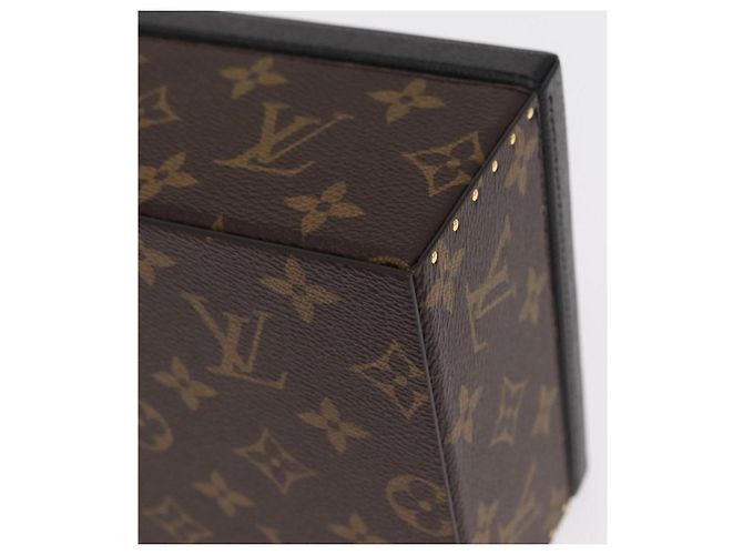 LOUIS VUITTON Monogram Damier Azur Tissue Box GI1445 LV Auth 159622S - view 14
