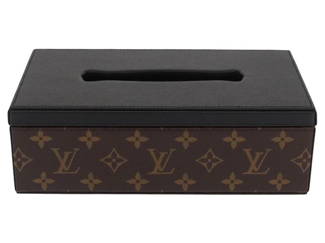 LOUIS VUITTON Monogram Damier Azur Tissue Box GI1445 LV Auth 159622S - view 2