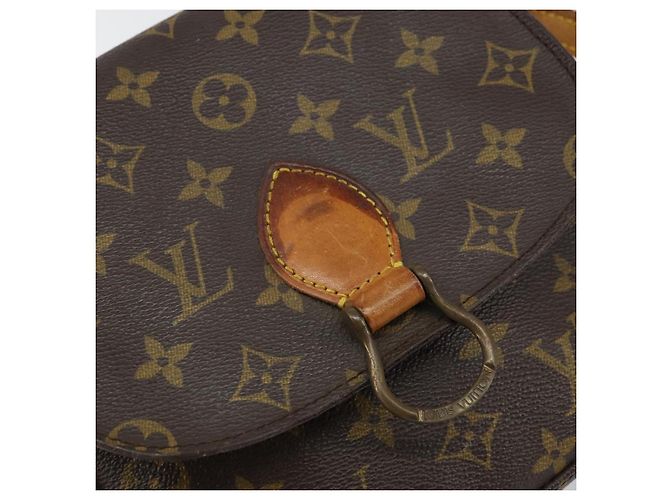 LOUIS VUITTON Borsa a Spalla Monogram Saint Cloud MM M51243 LV Auth 158645 Monogramma - vista 18