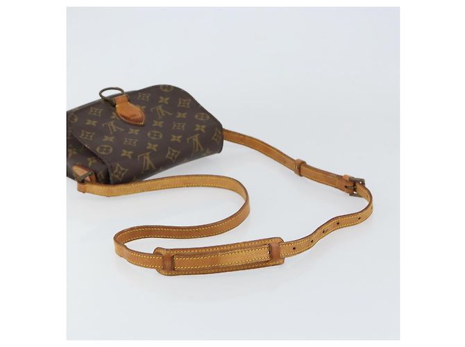 LOUIS VUITTON Borsa a Spalla Monogram Saint Cloud MM M51243 LV Auth 158645 Monogramma - vista 7