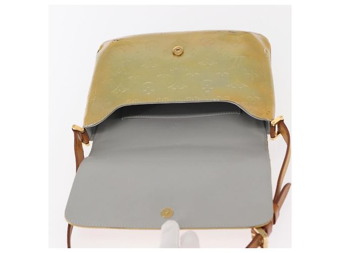 LOUIS VUITTON Borsa Thompson Street Monogram Vernis Grigia M91008 LV Auth bs31985 Grigio - vista 10