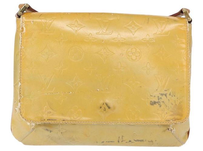 LOUIS VUITTON Borsa Thompson Street Monogram Vernis Grigia M91008 LV Auth bs31985 Grigio - vista 13