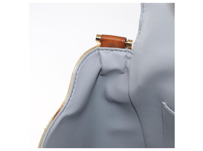 LOUIS VUITTON Borsa Thompson Street Monogram Vernis Grigia M91008 LV Auth bs31985 Grigio - vista 19