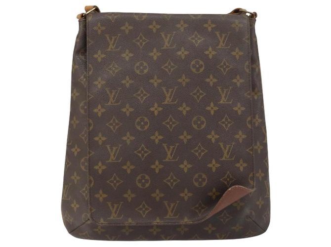 LOUIS VUITTON Borsa a Spalla Monogram Musette Tango con Tracolla Lunga M51388 Auth BA9065 Monogramma - vista 13