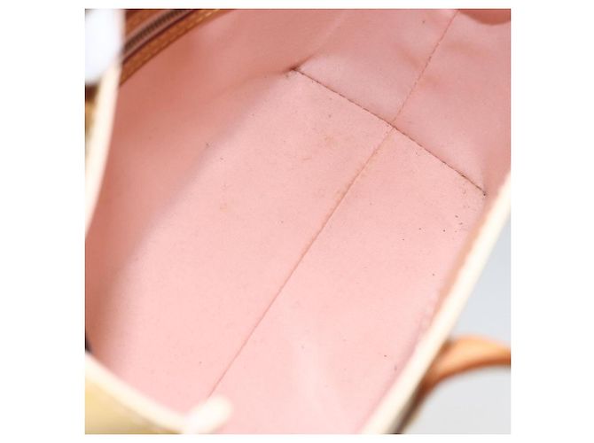 LOUIS VUITTON Borsa Reade PM Monogram Vernis Rosa Marshmallow M91306 Auth ka1034 - vista 11
