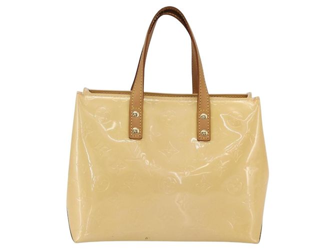 LOUIS VUITTON Borsa Reade PM Monogram Vernis Rosa Marshmallow M91306 Auth ka1034 - vista 13