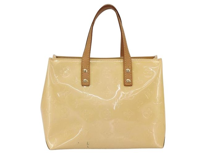 LOUIS VUITTON Borsa Reade PM Monogram Vernis Rosa Marshmallow M91306 Auth ka1034 - vista 2