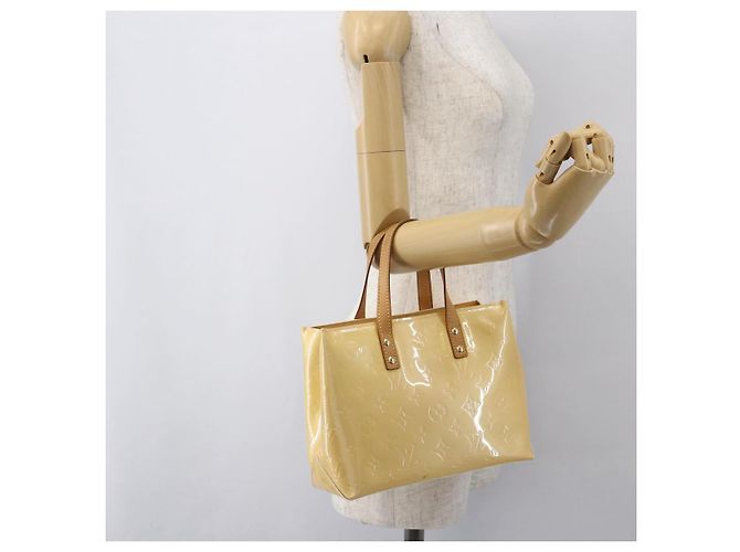 LOUIS VUITTON Borsa Reade PM Monogram Vernis Rosa Marshmallow M91306 Auth ka1034 - vista 22
