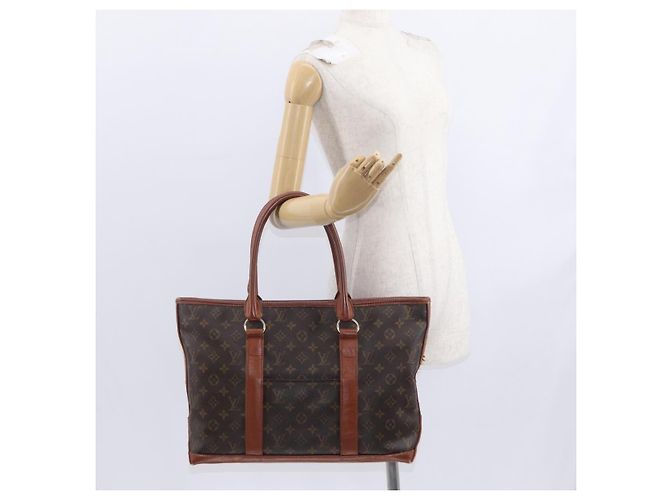 LOUIS VUITTON Borsa a Mano Weekend PM Monogram M42425 LV Auth 157721 Monogramma - vista 23