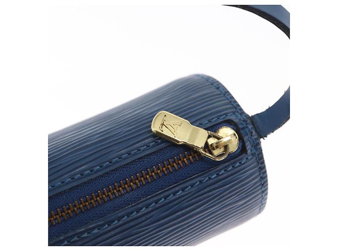 LOUIS VUITTON Pochette Soufflot Epi Blu LV Auth ep12199 - vista 10