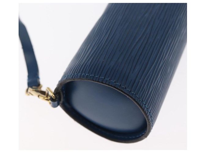 LOUIS VUITTON Pochette Soufflot Epi Blu LV Auth ep12199 - vista 15