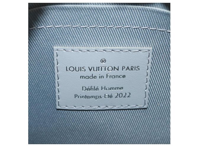 LOUIS VUITTON Mini Borsa Trunk Morbida Glitter Damier Argento M59726 LV Auth 158954SAM - vista 21