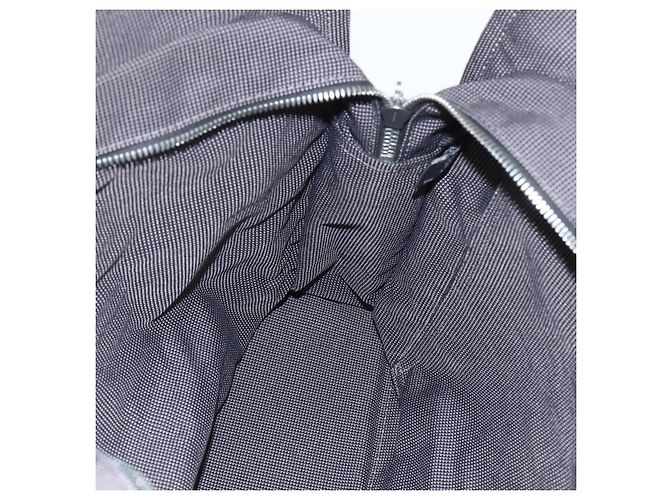 Hermès HERMES Handtasche Her LineMM aus Canvas Grau Silber Authentisch 157426 Braun - Ansicht 17