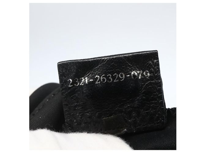 FENDI Handtasche aus schwarzem Nylon mit Silber authentisch 157127 - Ansicht 12