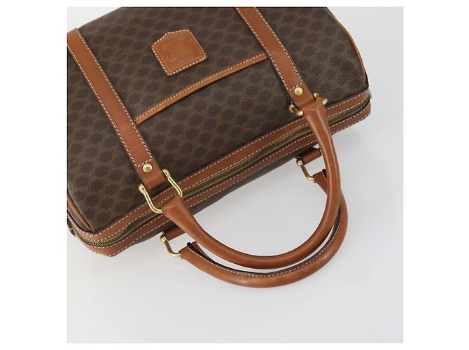 Céline Sac en toile Macadam en PVC 3 pièces marron Auth mr1693 - vue 12