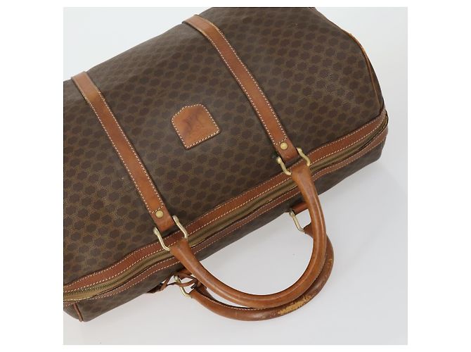 Céline Sac en toile Macadam en PVC 3 pièces marron Auth mr1693 - vue 5