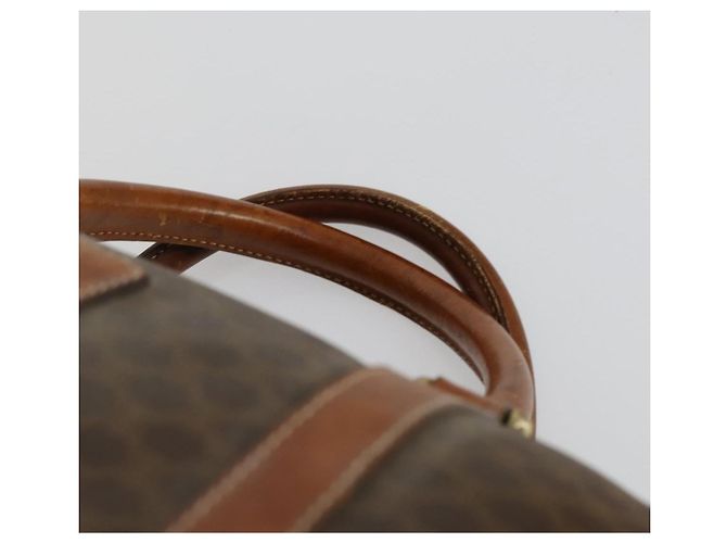 Céline Sac en toile Macadam en PVC 3 pièces marron Auth mr1693 - vue 6