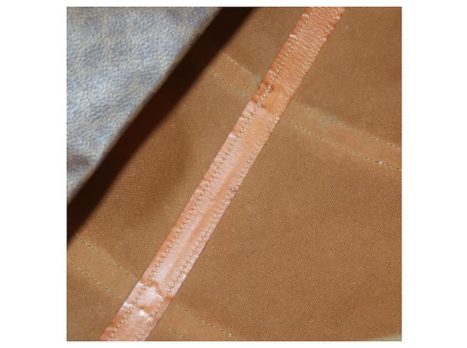 Céline Sac en toile Macadam en PVC 3 pièces marron Auth mr1693 - vue 8