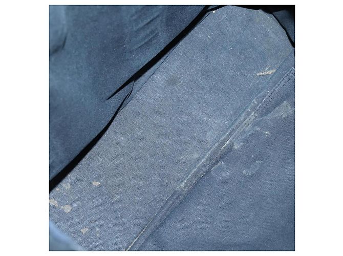 Hermès HERMES PRADA Borsa a mano in nylon canvas 2 pezzi Nero Marina Auth gh1454 Blu navy - vista 17