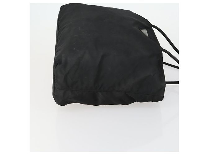 Hermès HERMES PRADA Borsa a mano in nylon canvas 2 pezzi Nero Marina Auth gh1454 Blu navy - vista 4