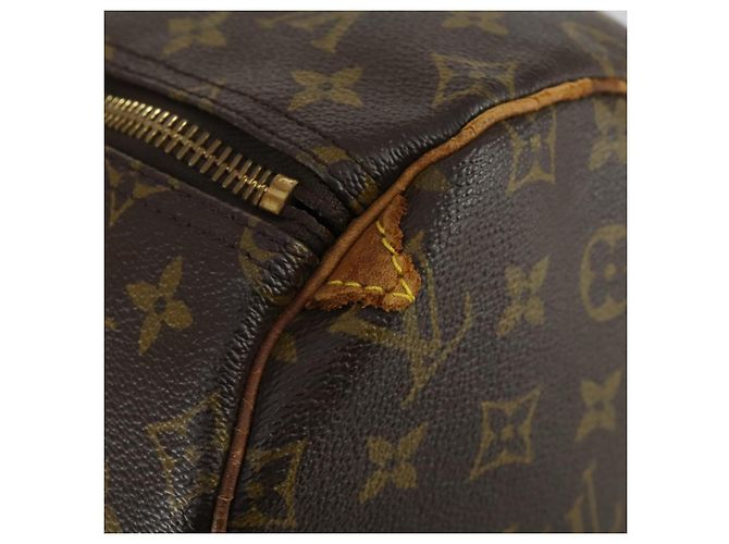 LOUIS VUITTON Sac Boston Monogram Keepall 55 M41424 LV Auth ep12372 Monogramme - vue 18