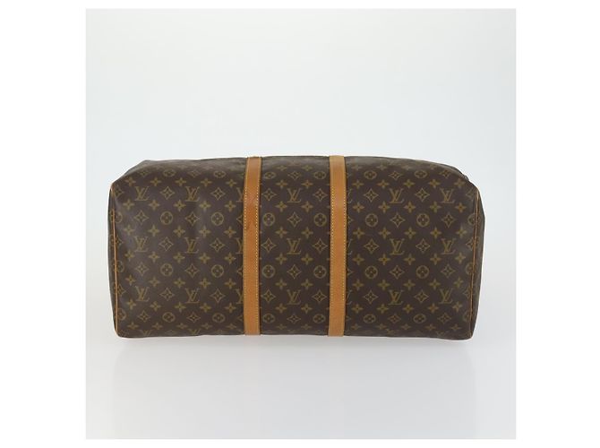 LOUIS VUITTON Sac Boston Monogram Keepall 55 M41424 LV Auth ep12372 Monogramme - vue 5