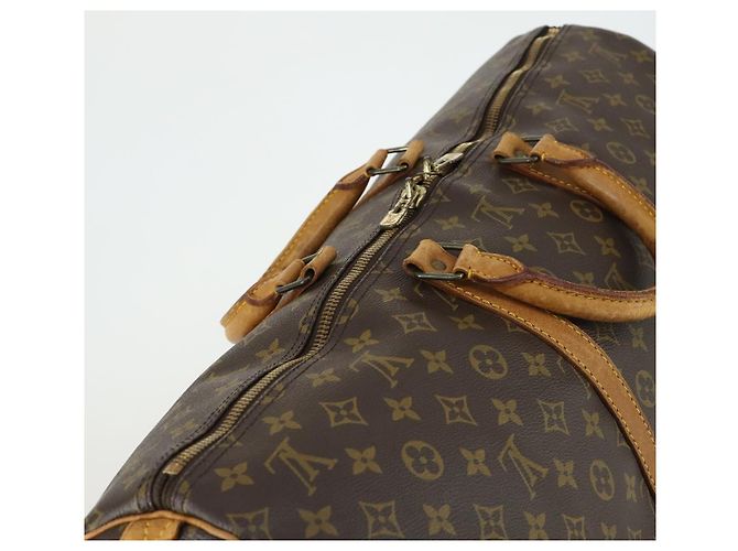 LOUIS VUITTON Sac Boston Monogram Keepall 55 M41424 LV Auth ep12372 Monogramme - vue 6