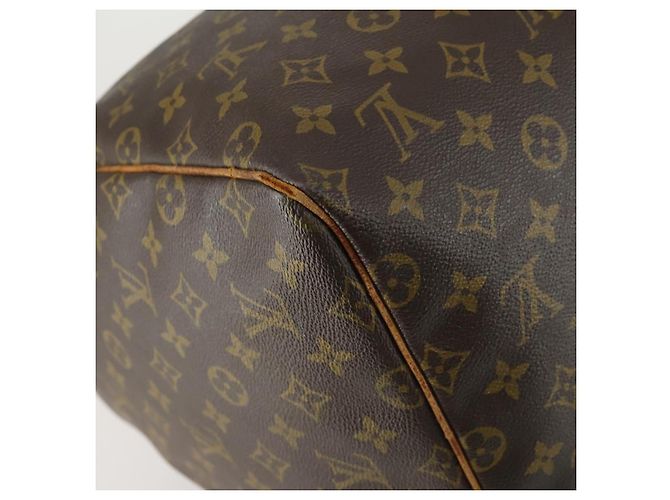 LOUIS VUITTON Sac Boston Monogram Keepall 55 M41424 LV Auth ep12372 Monogramme - vue 9