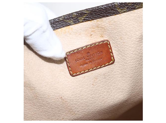 LOUIS VUITTON Borsa Sac Plat Monogram M51140 LV Auth 157300 Monogramma - vista 10