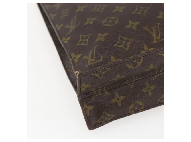LOUIS VUITTON Borsa Sac Plat Monogram M51140 LV Auth 157300 Monogramma - vista 14