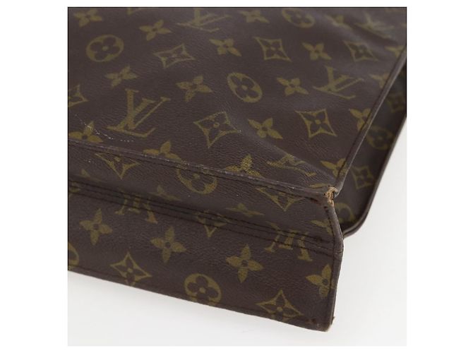 LOUIS VUITTON Borsa Sac Plat Monogram M51140 LV Auth 157300 Monogramma - vista 9