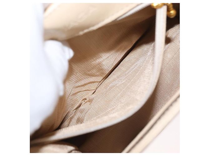 Borsa a Mano BALENCIAGA in Pelle Beige Oro Auth BA9038 D'oro - vista 12