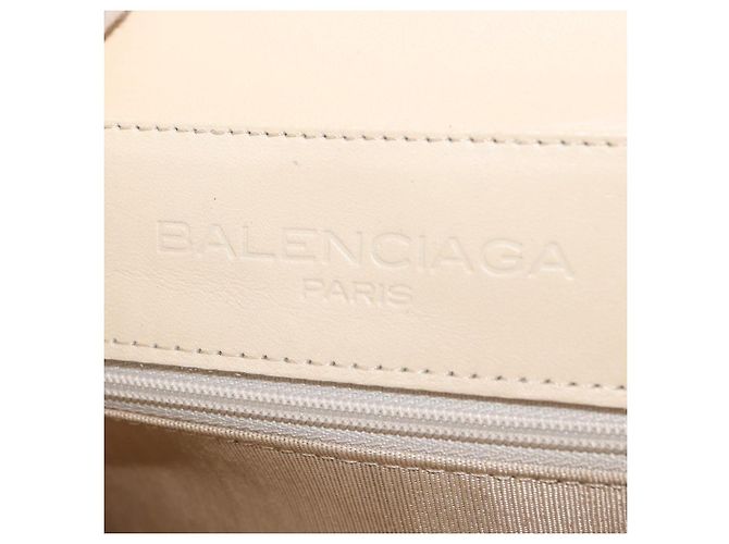 Borsa a Mano BALENCIAGA in Pelle Beige Oro Auth BA9038 D'oro - vista 19