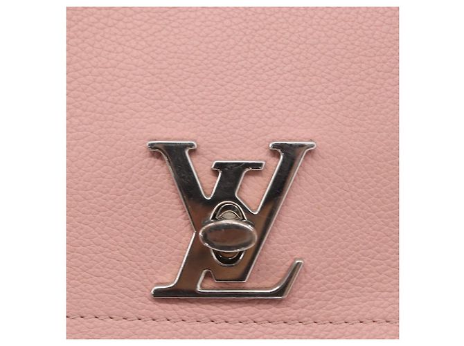 LOUIS VUITTON Bolsa de Ombro Rock Me 2 BB Couro Rosa M54576 LV Auth ep12511 - vista 19