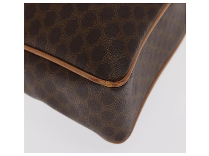 Céline Borsa da lavoro in tela Macadam CELINE in pelle PVC marrone e oro Auth bs31895 D'oro - view 14