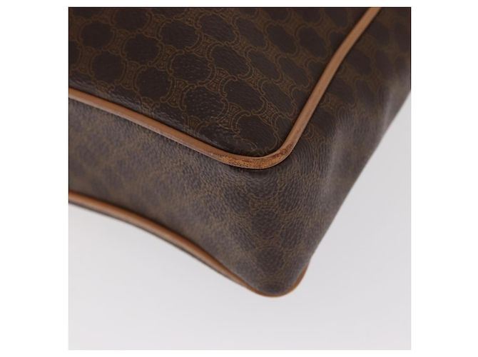 Céline Borsa da lavoro in tela Macadam CELINE in pelle PVC marrone e oro Auth bs31895 D'oro - view 16