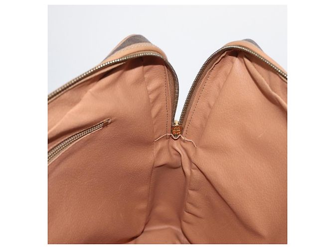 Céline Borsa da lavoro in tela Macadam CELINE in pelle PVC marrone e oro Auth bs31895 D'oro - view 18