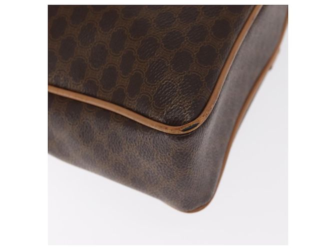 Céline Borsa da lavoro in tela Macadam CELINE in pelle PVC marrone e oro Auth bs31895 D'oro - view 9