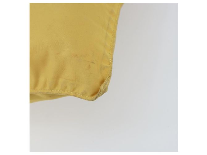 Borsa a Spalla PRADA Nylon Gialla Argento Autentica 156268 Giallo - vista 16