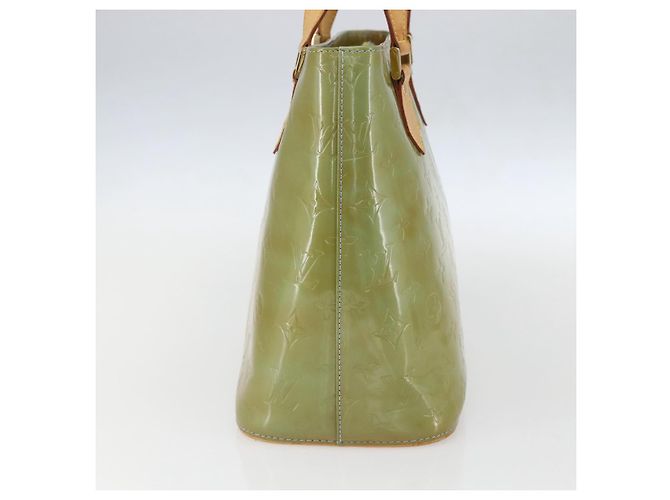 LOUIS VUITTON Sac à main Monogram Vernis Houston Bleu Bébé M91005 LV Auth 157916 Bleu clair - vue 3