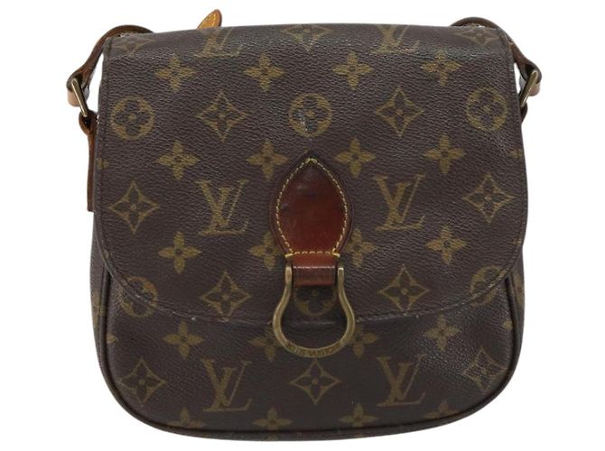 LOUIS VUITTON Borsa a Spalla Monogram Saint Cloud MM M51243 LV Auth 157003 Monogramma - vista 13