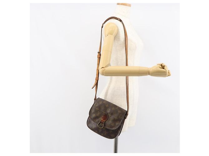 LOUIS VUITTON Borsa a Spalla Monogram Saint Cloud MM M51243 LV Auth 157003 Monogramma - vista 26