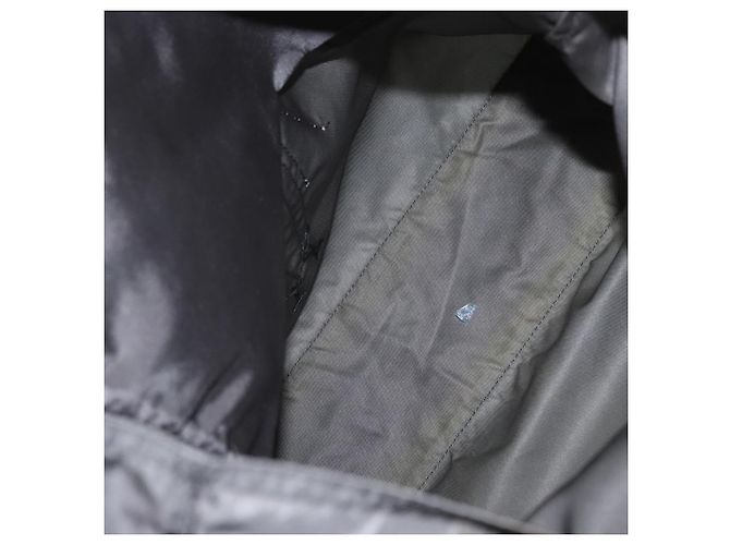 PRADA Tote Bag aus grauem Nylon mit silberner Authentizität bs32079 Braun - Ansicht 11