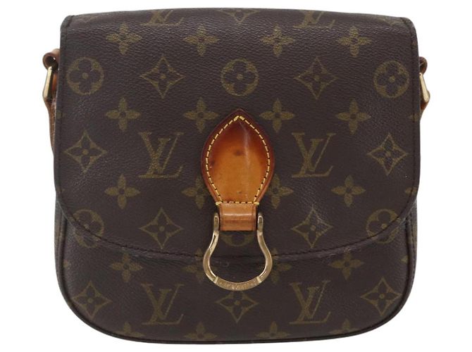 LOUIS VUITTON Monogram Saint Cloud MM Schultertasche M51243 LV Auth 158332 Monogramm - Ansicht 13