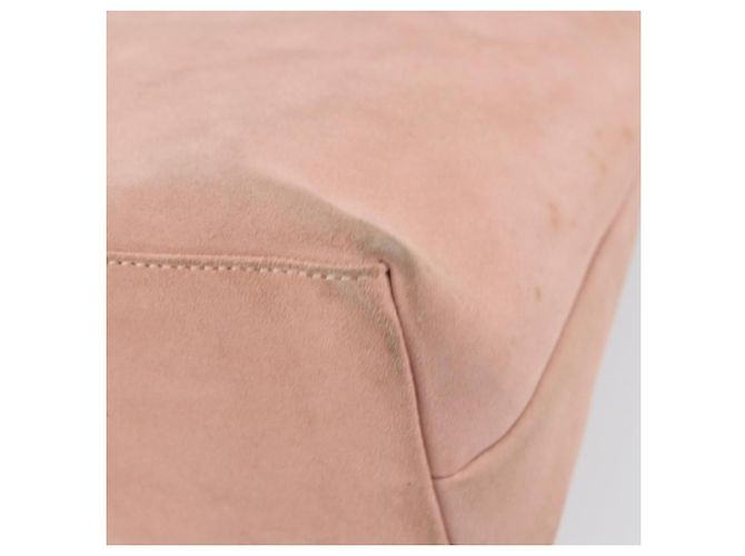 Borsa a Mano GUCCI Camoscio Rosa Oro 001 3386 1705 Auth 158392 D'oro - vista 12